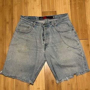 Vintage Levis Silvertab Cutoff Jean Shorts